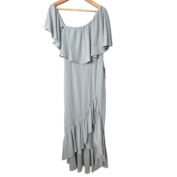 Show Me Your Mumu Tango Dress Steel Blue NEW - Picture 2 of 7